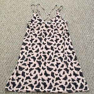 Butterfly print tunic/dress
