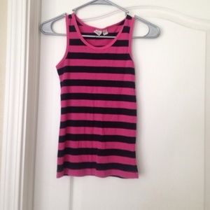Pink And Black Tank