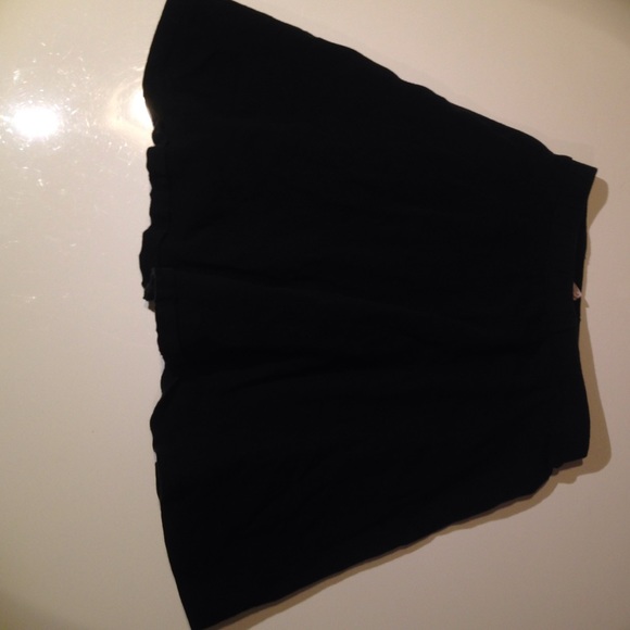 Nordstrom BP black circle skirt