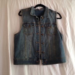 Denim vest