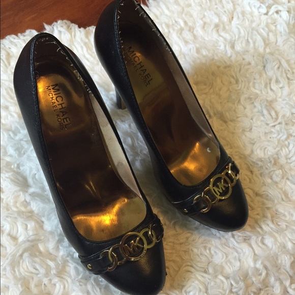 MICHAEL Michael Kors Hamilton Pump Black 8M