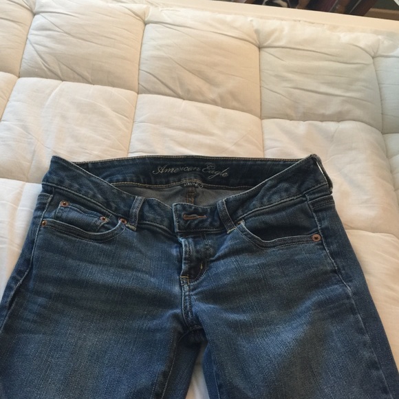 American eagle flare leg jeans
