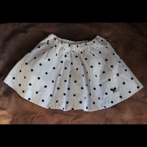 Polka dot Abercrombie skirt
