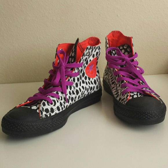 Converse Chuck Taylor Hightop (Polka-neon/mono)