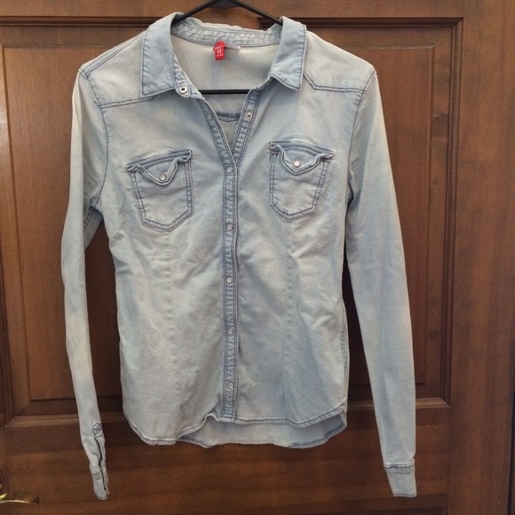 H&M denim shirt