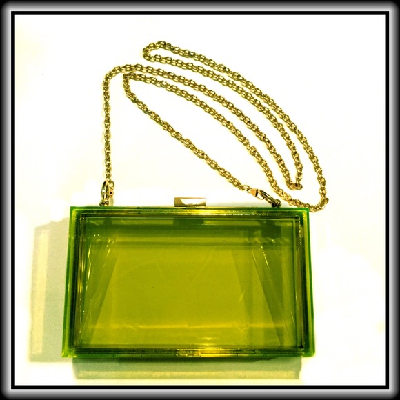 GORGEOUS GREEN CLUTCH / CROSSBODY 🎉HPX4🎉 - Picture 2 of 5