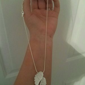 Hallmark new angel wing necklace
