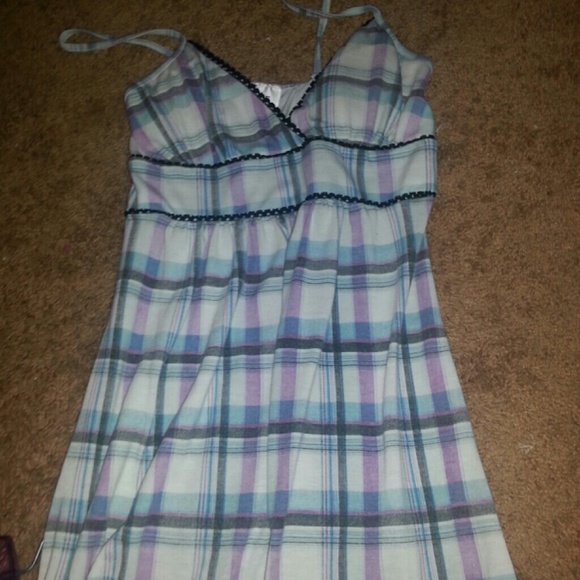 Striped dress size small