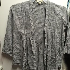 Grey cardigan