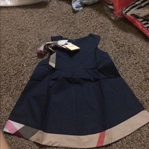 Burberry baby girl dress