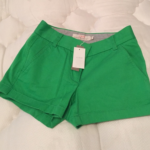 J. Crew 3" Chino Short - Green
