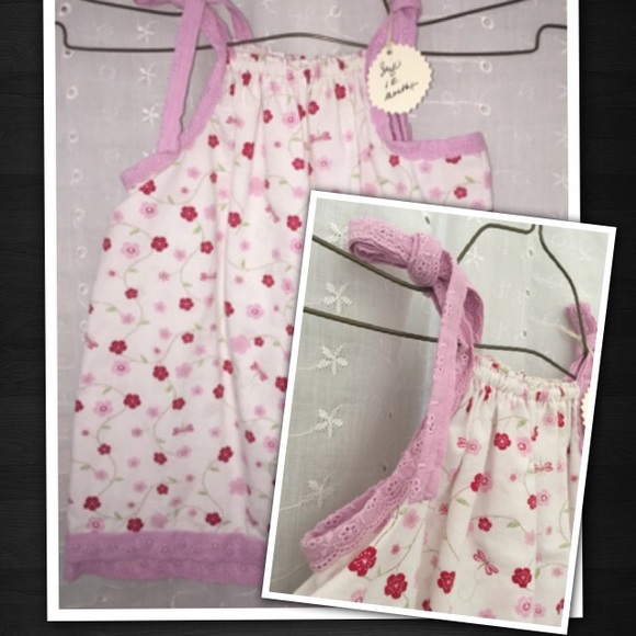 🌷Sweet lavender print little girls dress💐✨