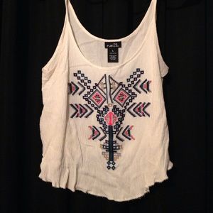 two crop top summer tank tops.