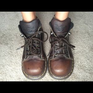 Dr. Martens brown boots