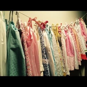 🌹Little girl dresses different prints & accents🌹