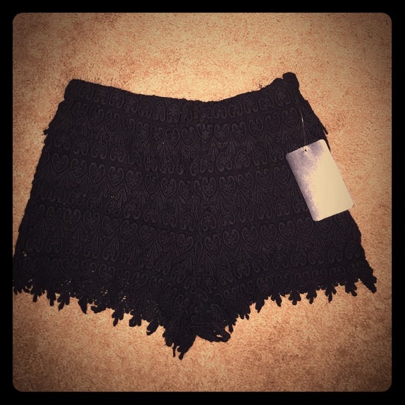 Zara Crotchet Shorts