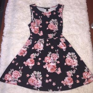 Floral Skater Dress