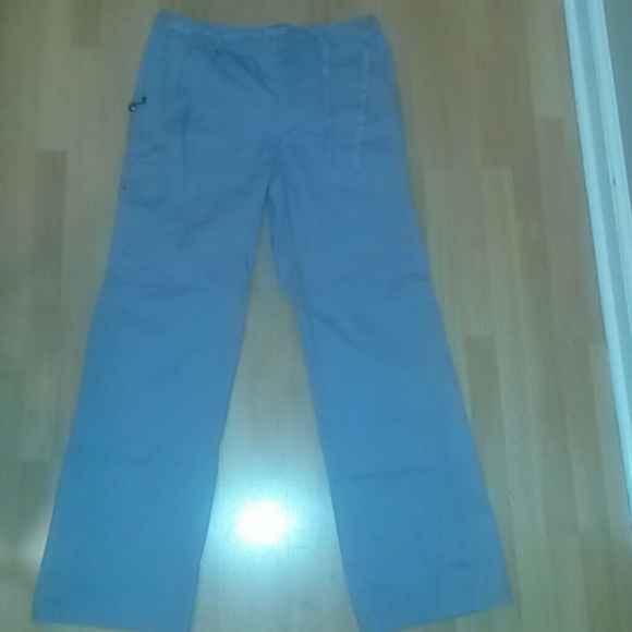 Light gray scrub pants