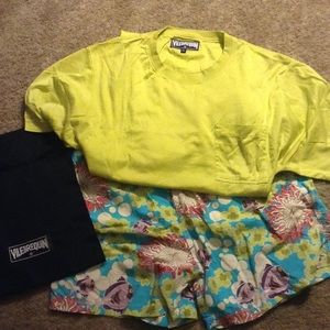 Vilebrequin men's swim suit and matching shirt