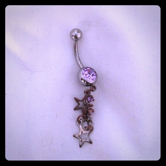 Belly button piercing