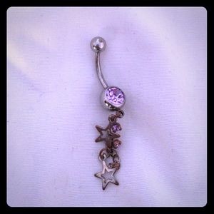 Belly button piercing