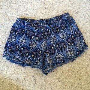 Paisley soft shorts