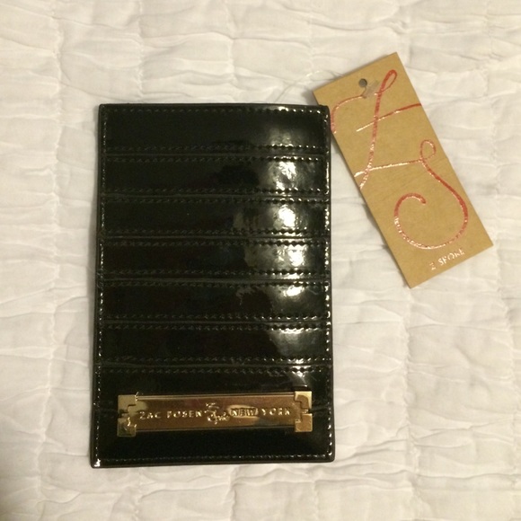 Zac Posen Patent Leather Phone Case/wallet
