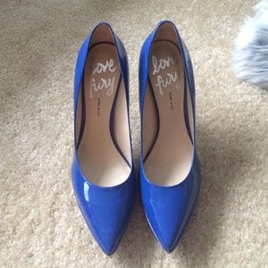 Nine West "love fury" patent leather pumps