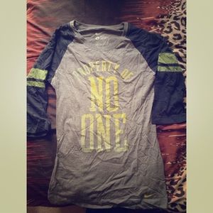 Property of No one Nike shirt NWOT