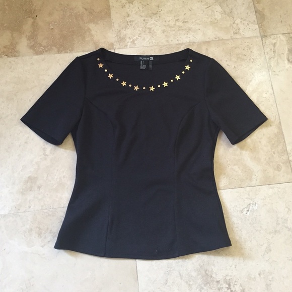 Star accent peplum⭐️