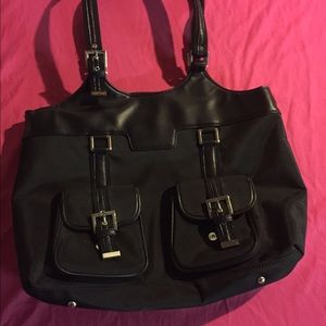 Black Large Tote Bag