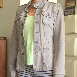 Diesel ice purple denim jacket