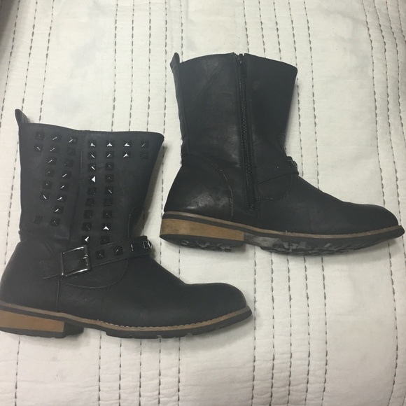 Black Studded boots