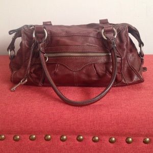 Authentic large fossil purse