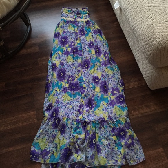 Can can maxi strapless dress