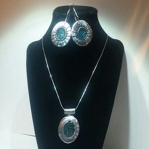 Handcrafted Fine Silver "Starburst" Jewelry Trio