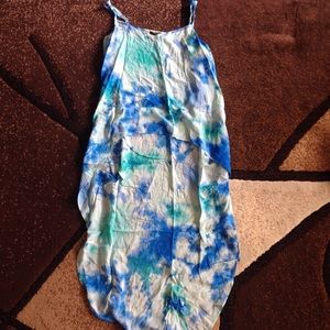 Forever 21 Hi/lo tank top tye dye