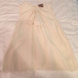 Silk cream colored blouse