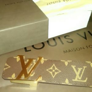 Louis Vuitton Monogram belt