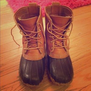 RESERVED!!!!!! VINTAGE L.L. Bean Boots/Duck Boots