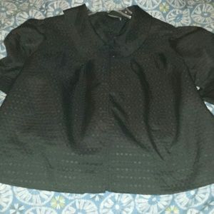 Black crop jacket