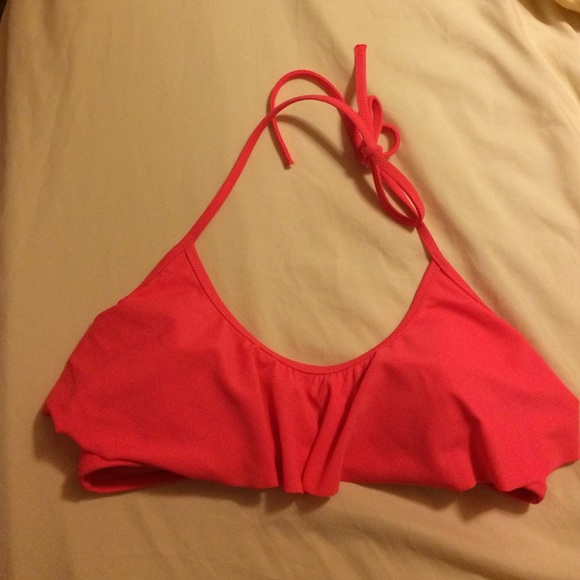 VS small ruffle bikini top
