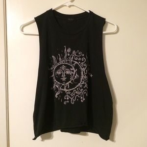 Sun Moon Muscle Shirt