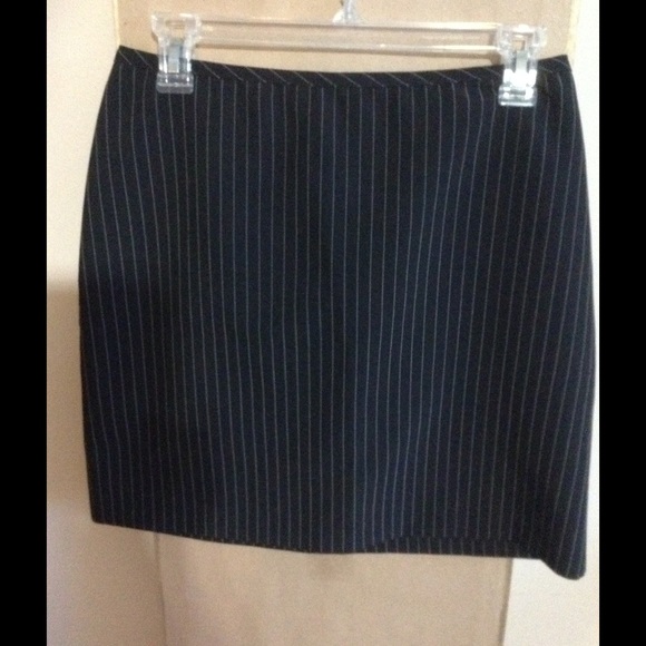 MY MICHELLE Black with white strips Pencil skirt