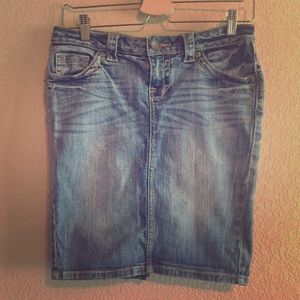 Victoria's Secret Denim Mini Skirt