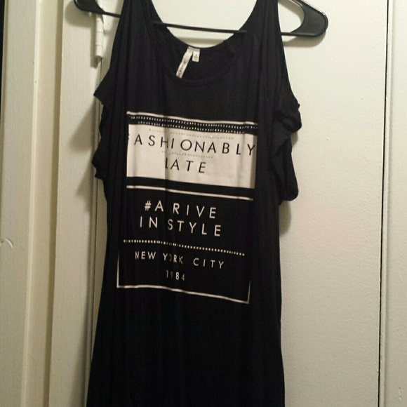 Fashionably Later Top