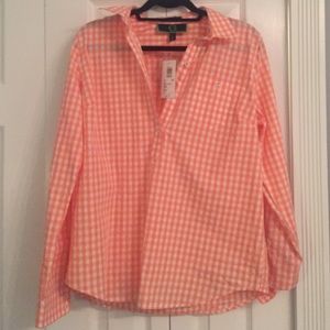 C. Wonder Button Down- Summer Color!