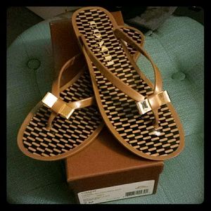 COACH London Jelly Flip flops