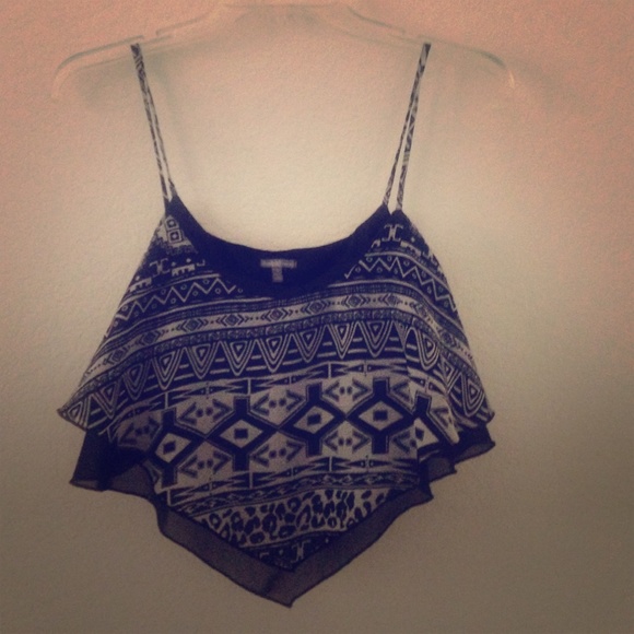 Flowy crop top