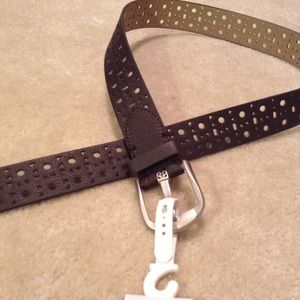 Lace brown belt from Relic